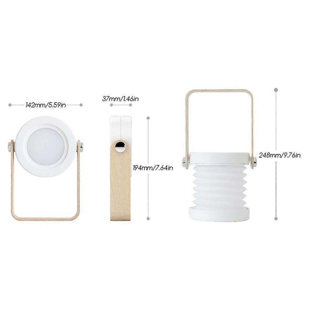 Unique Lantern Shaped Led Lamp Foldable Design Rechargeable Camping Lantern Night Light for Outdoor Camping