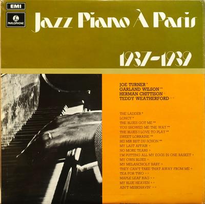 LP Пластинка РАЗНЫЕ ИСПОЛНИТЕЛИ - Джазовое фортепиано ? Париж 1937 - 1939 PMC7118 Parlophone 1971 Великобритания Джаз Б/у
