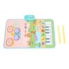 Toddler Musical Mat Touch Play Baby Piano Keyboard Drum Pad Toy with 2 Sticks for Boys Girls Early