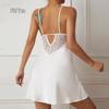 European and American Satin Lace Camisole Nightdress - Women's Homewear 547