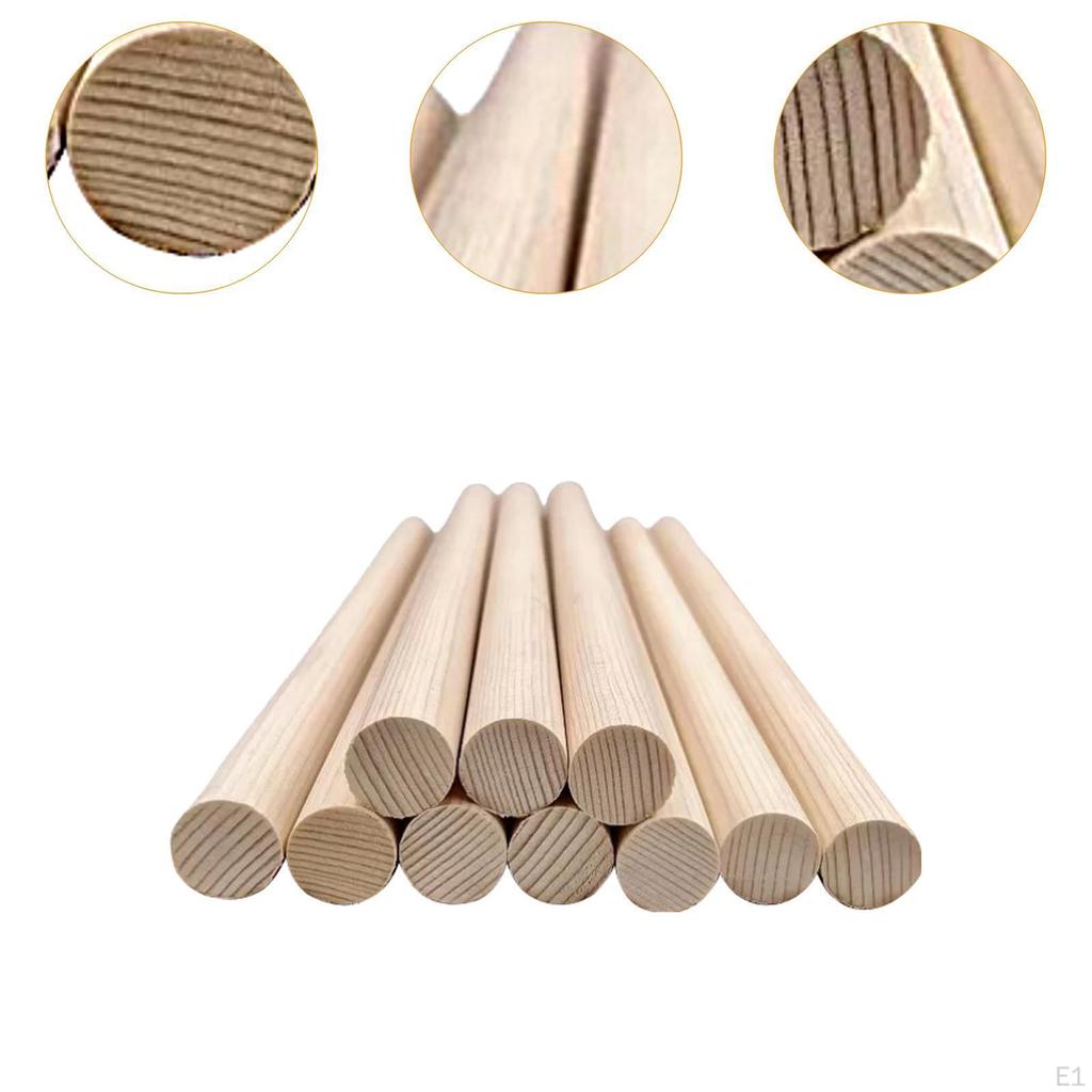 10Pcs Violin Sound Posts for 3/4 4/4 Luthier Tool Quality Supplies Soundpost