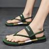 Summer Roman Beach Shoes Flip Flops Slip On Flats Slippers Men Slides 2024 New Dropshiping Men Sandalias Hombre Sandals Male