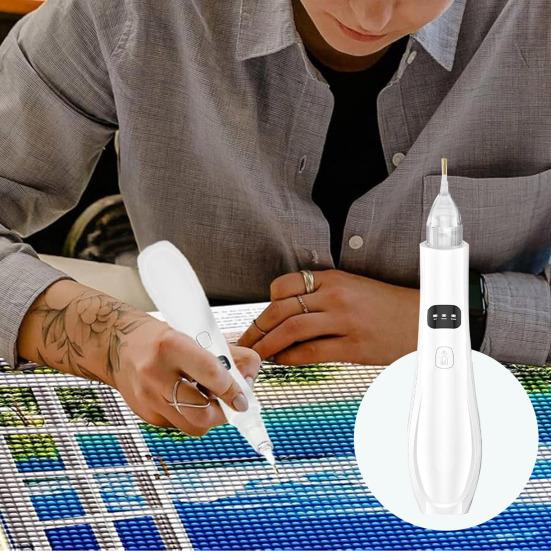 Электрическая алмазная художественная ручка Вакуумная алмазная художественная ручка Безвосковая алмазная ручка