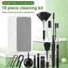 Wireless Earphone Keyboard Cleaner Kit Cleaning Pen Set 18 In 1 Laptop Screen Earbud Cleaning Tool with Cleaning Pen Brush Phone Screen Headphone