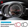 Накладка-декорация тахометра для MINI Cooper S F54 F55 F56 F60 Countryman, накладка-рамка панели приборов, отделка, автомобильные аксессуары