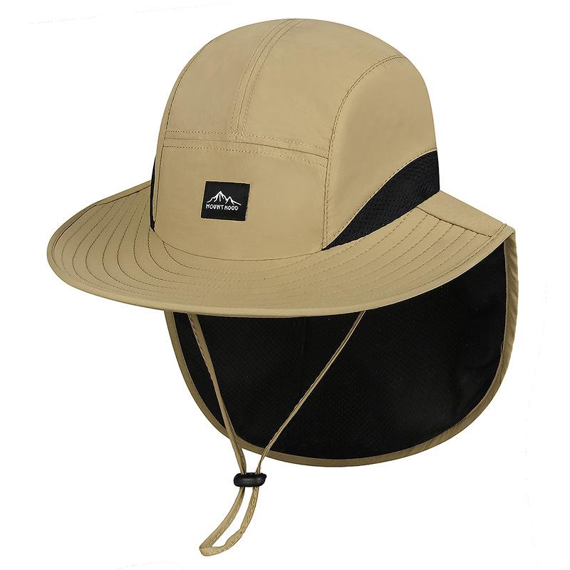 Northwood Summer Outdoor Bucket Hats Large Eave Hanging Curtain Shawl Sun Protection Fishing Hat Jungle Climbing Fisherman Hat