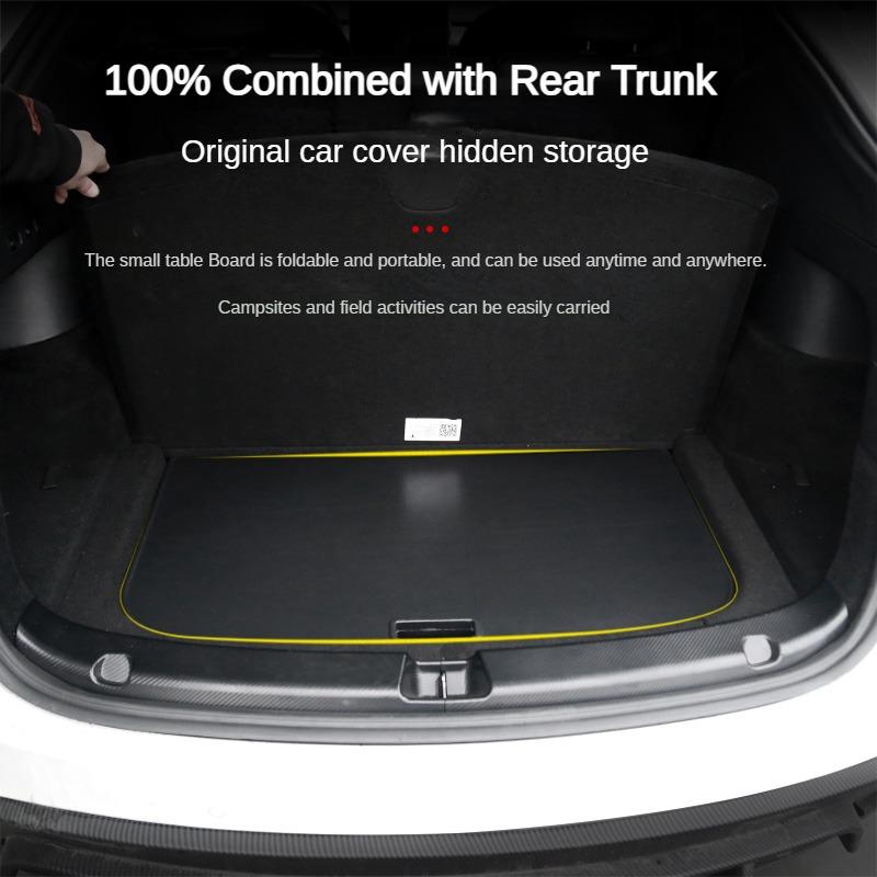 for Tesla Model Y Juniper 2025 Model 3 Highland 2024 Camping Table Portable Foldable Rear Trunk Desk Outdoor Rest Camping Travel