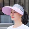 Ladies Sports Hat Outdoor Breathable Women Beach Cap Summer Sun Cap Visor Empty Top Suncap