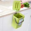 Kitchen Trash Can Hanging Organic Waste Bin Large Capacity Compact Design Bathroom Garbage Bin Container with Lid
