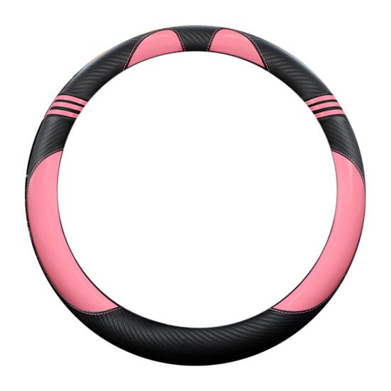 Чехол на руль, модный, устойчивый к поту, автомобильный стиль, искусственная кожа, подушка для грузовика