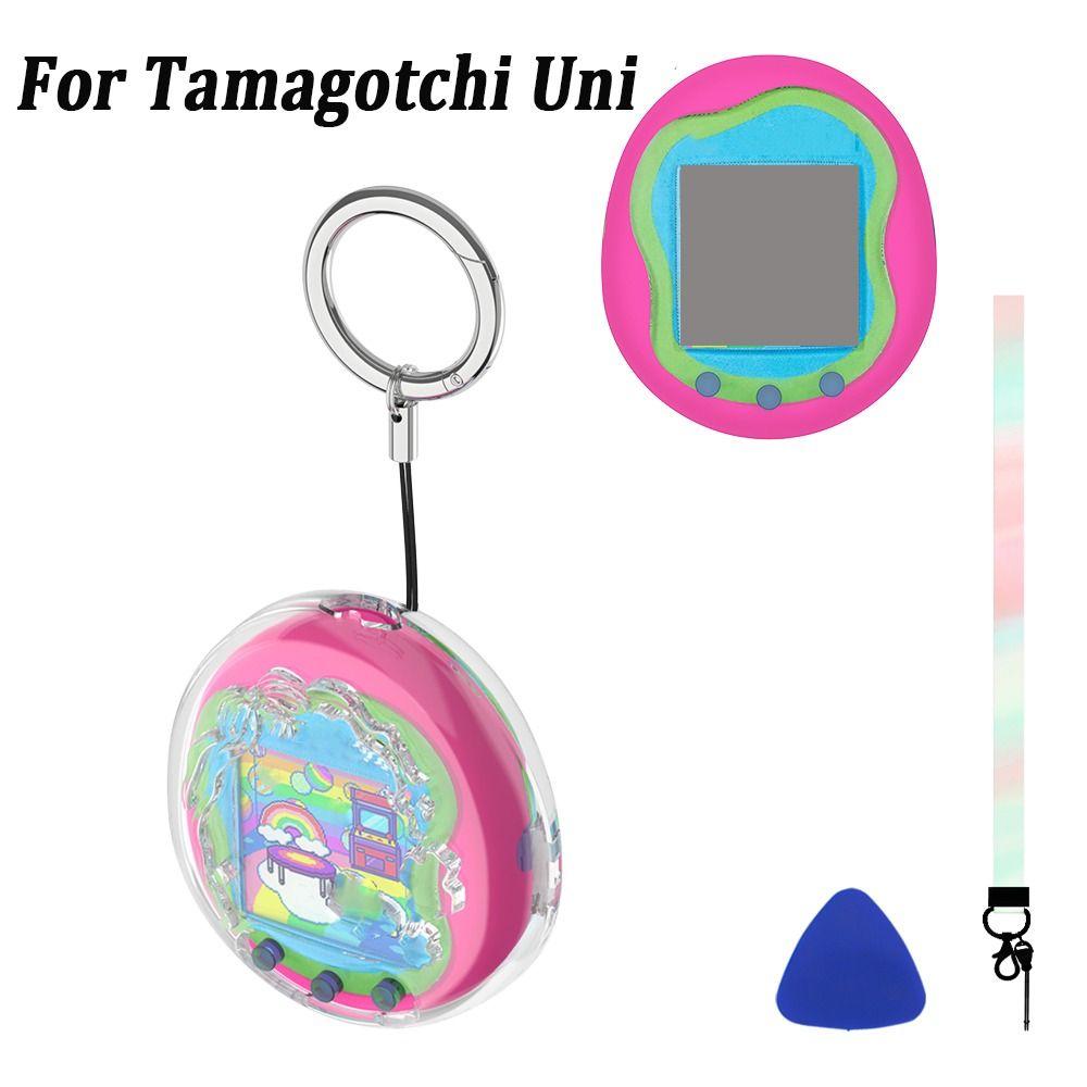 Защитный чехол из прозрачного поликарбоната для Tamagotchi Uni, аксессуары для электронной игры-питомца