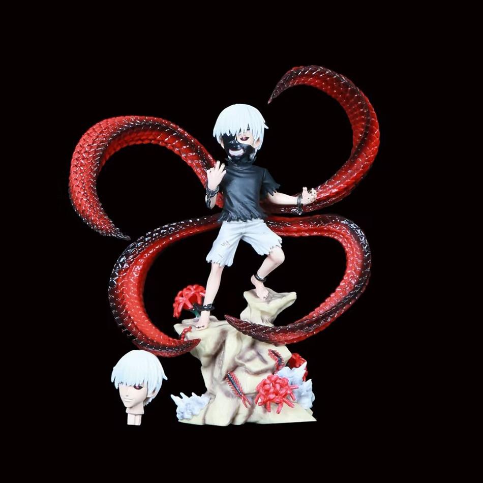 Фигурка Tokyo Ghoul Маска Сороконожки Лицо Сороконожки Сменное Канеки Кен Аниме Фигурка Фигурка Настольные Декоративные Украшения Игрушки
