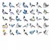 35pcs Playful Cartoon Stickers Whimsical Birds DIY Stickers Animal Stickers For  Laptop Luggage Scrapbook Diary Sticker DIY