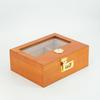 2024 Glass Display Cigar Humidor with Password Lock - Secure and Convenient Storage.
