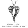 Valentine's Day Vintage Necklace Angel Wings 45cm Or 70cm Long Chain Necklace Women's Bags Choker Necklace