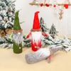 Faceless Elderly Christmas Wine Bottle Cover Non-woven Wine Bottle Bag Party Favors