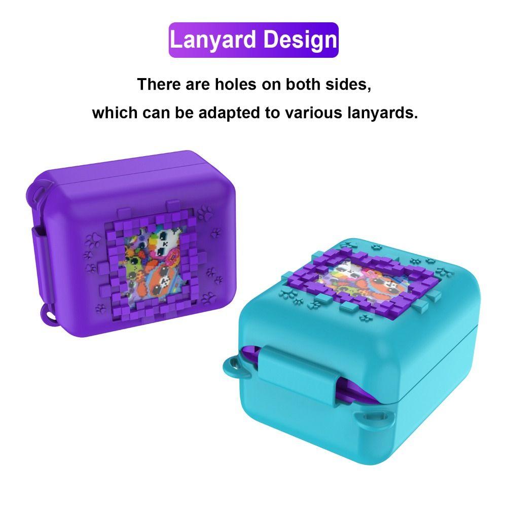 Силиконовый защитный чехол для интерактивной игрушки Bitzee, чехол для цифрового питомца, аксессуары для виртуальной игры со шнурком, противоударный чехол