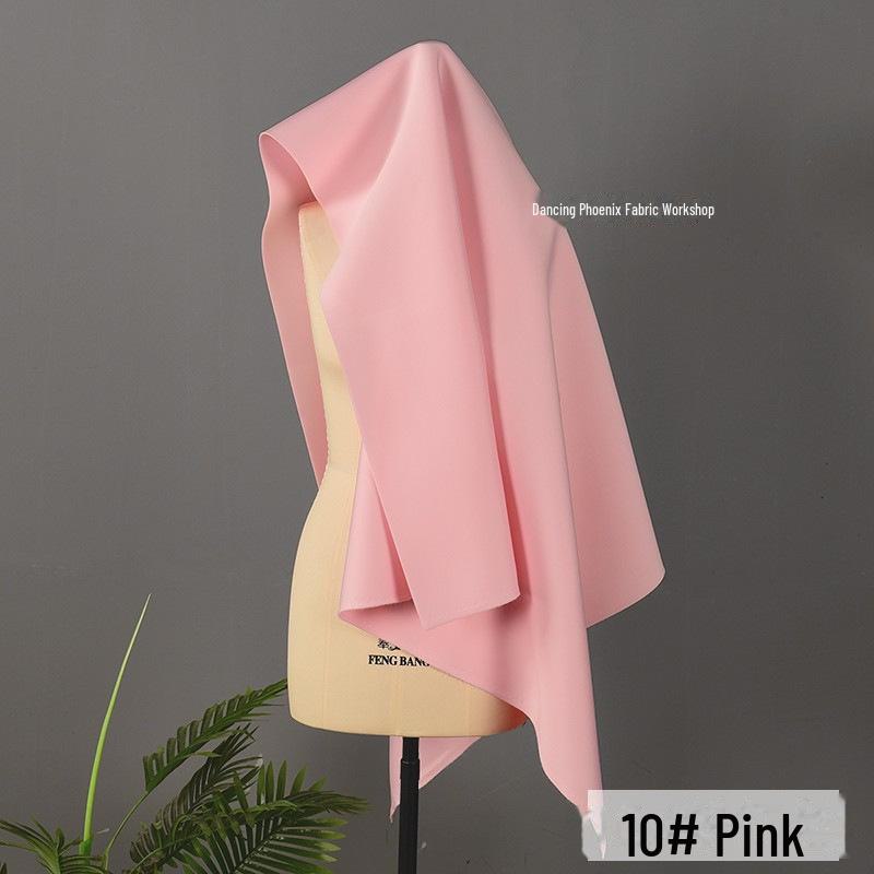 320 г утолщенного шелкового хлопкового трикотажного полотна для эластичного силуэта