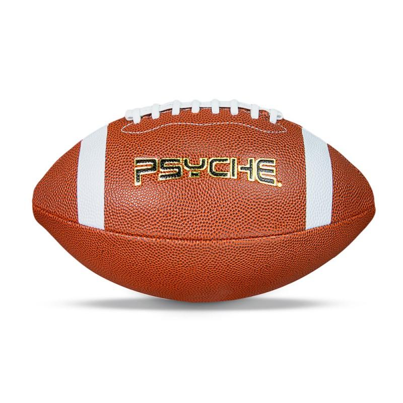 Professional PU Leather Rugby Ball Size 9 Machine Stitched Durable Non-Slip Training Competition