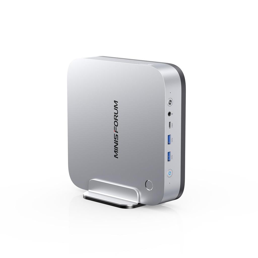 MINISFORUM X1 Pro 370 Mini AMD Ryzen AI 9 HX 96GB 2TB Windows 11 AMD Radeon RJ45 5Gbps Bluetooth HDMI DP 4x Triple Display Copilot Button PC, 370,