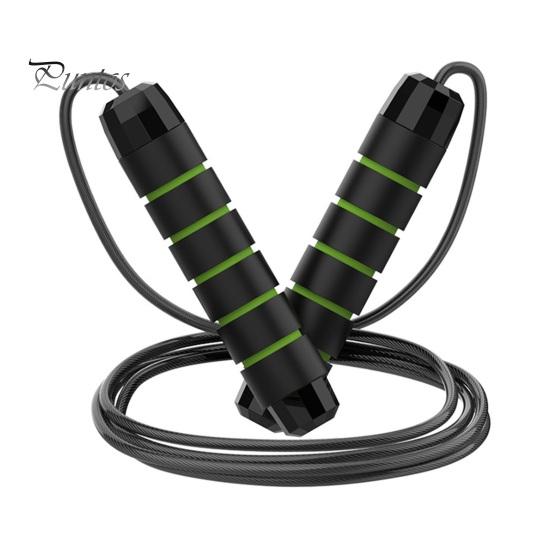 Скакалка из стальной проволоки 300 см. Регулируемая нескользящая ручка. Не спутывается. Физическое тестирование. Весовые тренировки. Студенты. Дети. Взрослые. Скакалка для фитнеса.