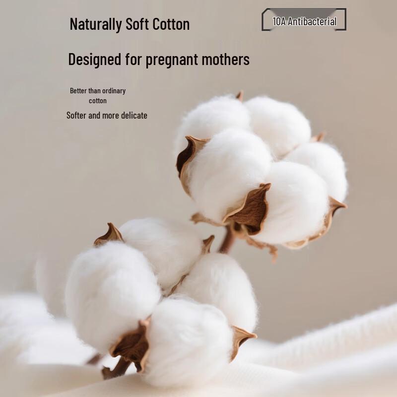 Langsha Women's Maternity Thermal Underwear Set with Built-in Bra Pads, Silk & Wool Blend