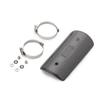Motorcycle refitted exhaust pipe anti-scald cover exhaust carbon fiber anti-high temperature shielding cover carbon fiber insulation cover