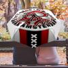 Ajax FC Umbrella with Automatic Open/Close & Self-8-Rib Heavy-Duty Umbrella, Compact Travel Umbrella Suitable for Outdoor