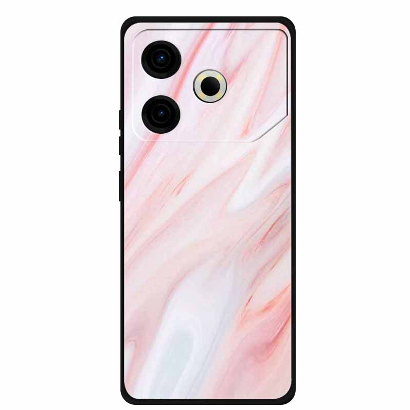 Чехол для телефона Tecno Pova6 Neo, задняя крышка из ТПУ для Pova 6 Neo, цвет мрамора, мягкий чехол, защитный Funda, роскошный силиконовый корпус