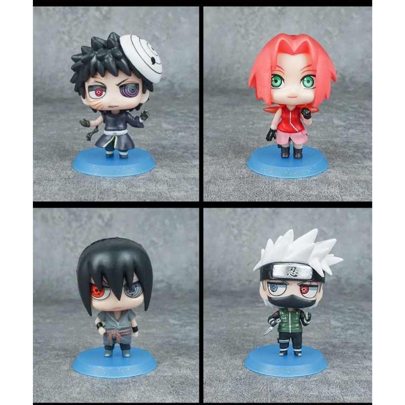 Naruto Pvc Figure Collection With Assembly For Display And Anime Enthusiasts