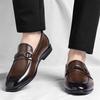 Fashion Business Men's Loafers Hot Selling Gentlemen's Casual Style Luxury Office High Quality and Comfortable Shoes Black Brown