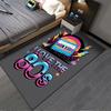 Retro 80s Style Cassette Carpet suitable as a non-slip mat for the living room or bedroom sofa
