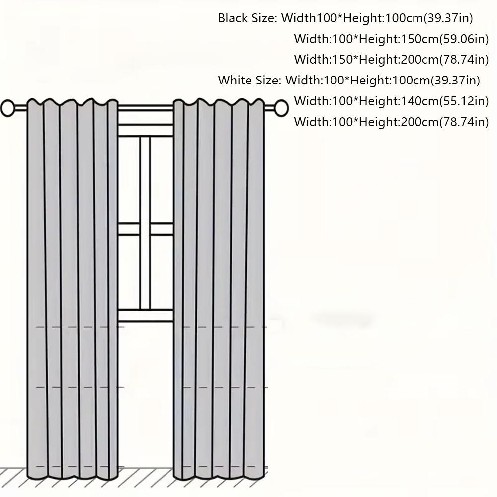 Цветочная вышивка Кружево Прозрачная занавеска Полиэстер Дверная занавеска Прочные оконные шторы Домашний декор