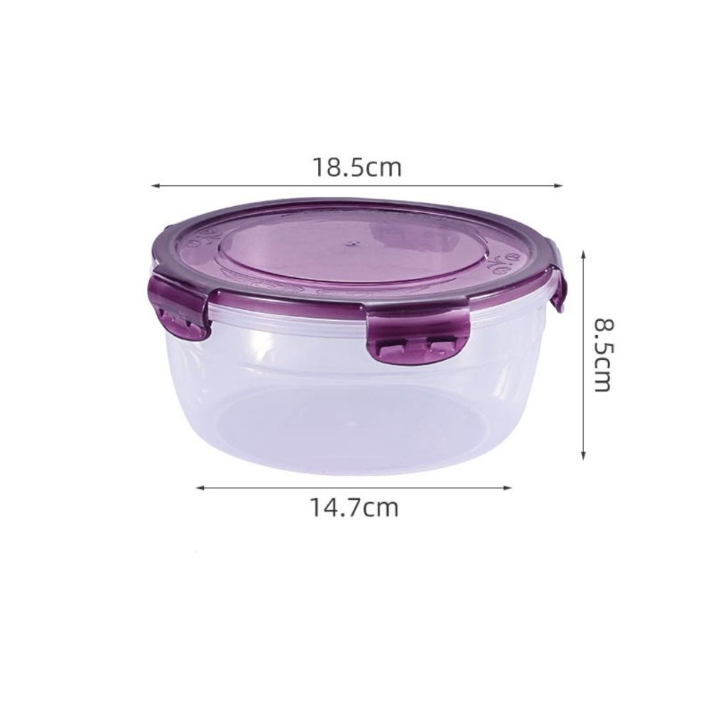 1/4 шт. с крышкой, круглый ящик для хранения, герметичные прямоугольные ланч-боксы с микроволновой печью, контейнеры для пищевых продуктов