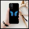 Красивый прозрачный чехол для телефона с узором бабочки для Huawei Honor 20 10 9 8A 7 5T X Pro Lite 5G, черный чехол Etui Hoesjes Comic Fas