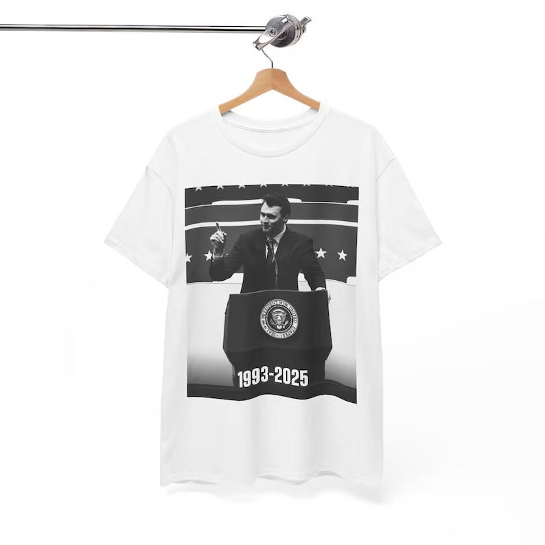 Justice for Charlie Kirk T-Shirt, Republican Conservative Political Unisex Tee Unisex T-Shirt
