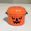 3/7 шт. Мини-ведерко-тыква Яркий ностальгический дизайн Странная атмосфера Жуткое украшение в виде мини-ведерка-тыквы