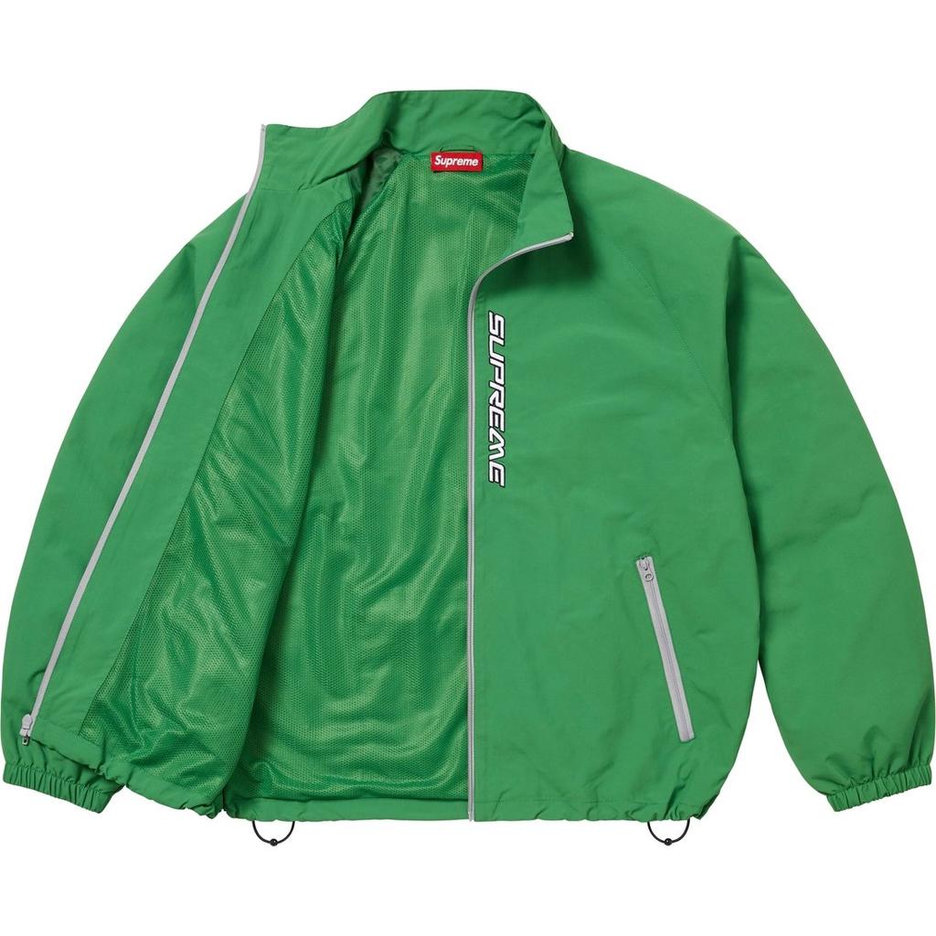 Supreme SS25 НЕДЕЛЯ1 Спортивная куртка на молнии с контрастом Унисекс SUP-SS25-025