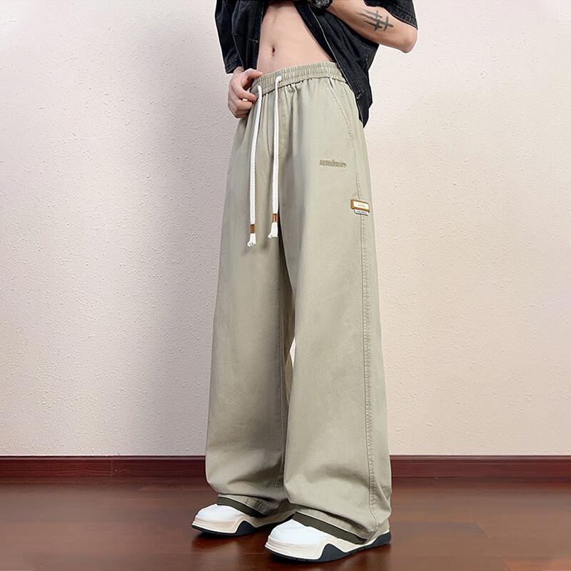 Мужские зауженные прямые брюки-карго джоггеры из чистого хлопка НАСА МАРВЕЛ