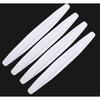 40.5 X 5CM 2/4pcs Car Front Rear Bumper Protector Guard Scratch Auto Rubber Sticker Black Universal Silane Trim Car