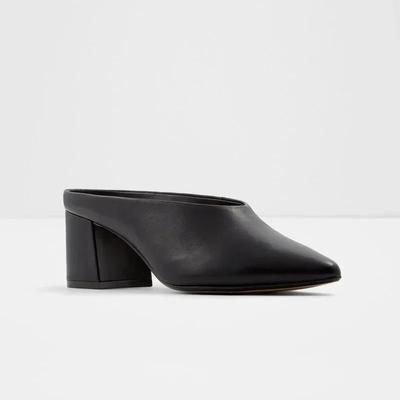 Новые женские тапочки, сандалии, летние повседневные туфли на высоком каблуке 5 см с острым носком, элегантные черные туфли для вечеринки