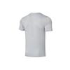 Li Ning Quick-Dry Fitness Sports Round Neck Short Sleeve T-Shirt Men Tops Gray ATSR257-1