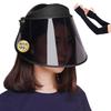 Polarized Face Wide Polarized Sun UV Sun Protection Fly Sun Face Arm Cover UV Sun Protection Sun Black [GOKEI] Visor, Brim, Wide, Long, Visor,