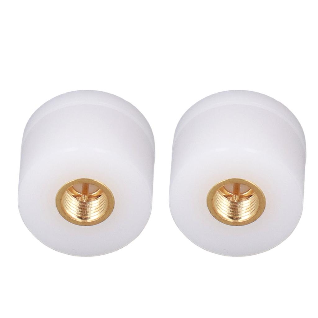 2Pcs Wifi Mini Antenna 2.4G High Gain Outdoor Waterproof Short Glue Stick Thumb for Smart HomeWhite