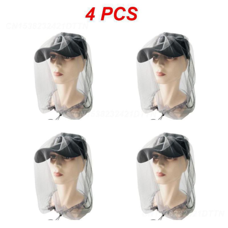 2/3/4 шт. сетка от насекомых, защита от пчел и насекомых, абсолютная защита от насекомых, компаньон для приключений, сетка от насекомых, шапка-сетка