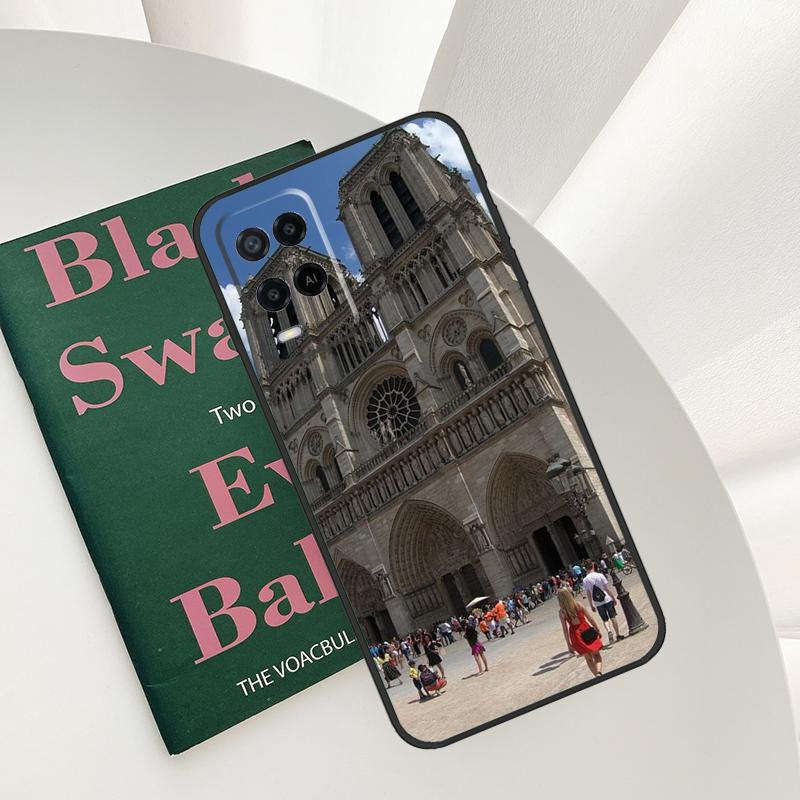Чехол Notre Dame De Paris для Oppo A96 A76 A16 A15 A17 A52 A72 A54S A57S A58 A78 A98 A57 A77 A54 A74 A94