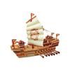 Wooden Kits - Tower Ship Louchuan - Wooden Kit - 88 Pieces To Assemble - 33x20.5x27 Cm - from 6 Years Old Robotime