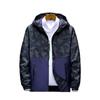 Jacket Men's Spring and Autumn Large Size Casual Jacket New Men's Sports Camouflage Hooded Jacket Men