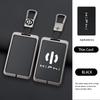 Zinc Alloy Leather Car NFC Card Key Case Protection Full Cover Keyless Shell For HIPHI X 2023 Hiphi Z Auto Keychian Accessories