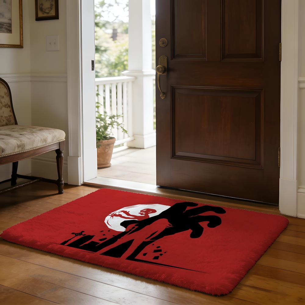 Buffy The Vampire Slayer Classic Movie Floor Mat Soft Flannel Absorbent Mat Non-Slip Rug Home Bedroom Bathroom